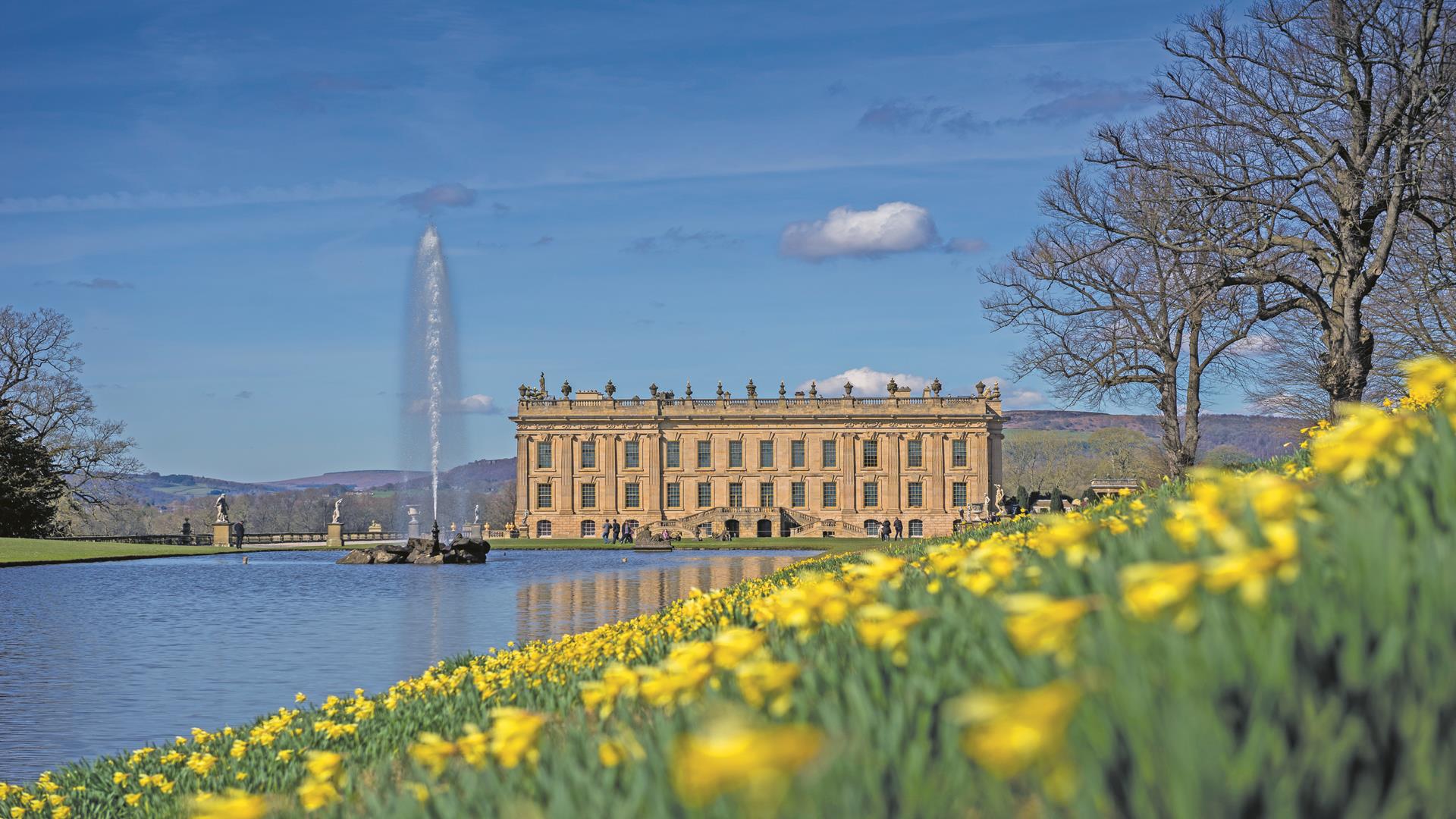 Chatsworth house and gardens